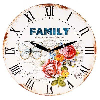 Часы настенные "Карта мира"