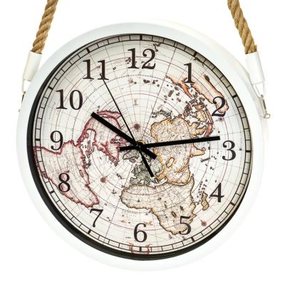 Часы морские «Карта мира»