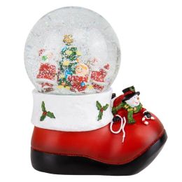 Снежный шар "Праздничный ботинок" 6016-020 Снежный шар "Праздничный ботинок" 6016-020