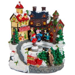 Новогодняя карусель "Зимний городок" 6016-031 Новогодняя карусель "Зимний городок" 6016-031