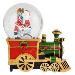 Снежный шар "Новогодний поезд" 6016-024 Снежный шар "Новогодний поезд" 6016-024