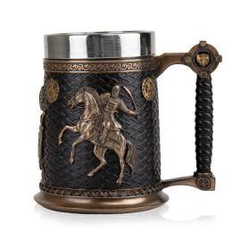Пивной бокал "Битва викингов", 600 мл, 15 см 77659A4 Пивной бокал "Битва викингов", 600 мл, 15 см 77659A4