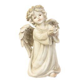 Светящийся ангел с птичкой 16*11.5*25.5 6000-005AN