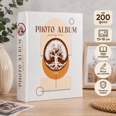 Альбом для фотографий 200 шт 13×18 см «Генеалогическое дерево» 0506-009