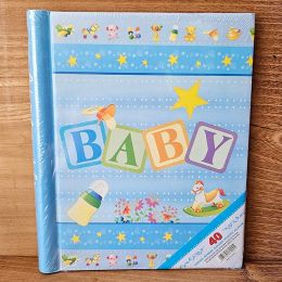 Альбом для фотографий на 40 магнитных страниц синий Альбом для фотографий на 40 магнитных страниц синий