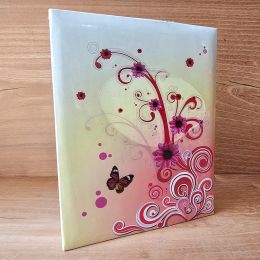 Альбом для фотографий 200 шт 10х15 №2029, желтый Альбом для фотографий 200 шт 10х15 №2029, желтый