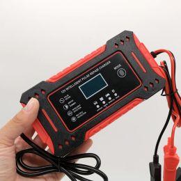 Зарядное устройство 12V 6A для аккумулятора с восстановлением (2–100 Ач), умное, LCD, AGM/GEL/WET Зарядное устройство 12V 6A для аккумулятора с восстановлением (2–100 Ач), умное, LCD, AGM/GEL/WET