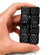Бесконечный куб Infinity Cube фиджет антистресс 3D, черный соты