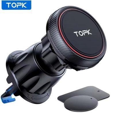 Магнитный держатель для телефона TOPK в воздуховод