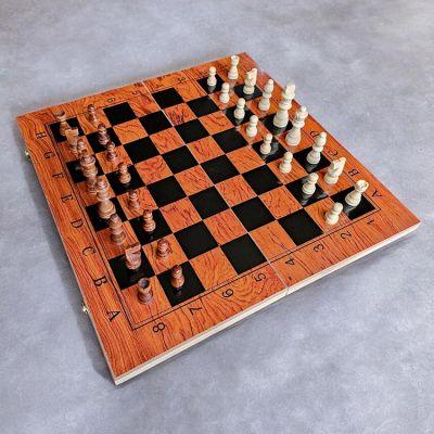 Шахматы, шашки, нарды 40х40 см