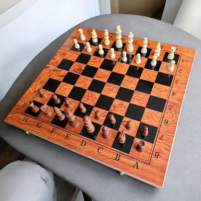 Шахматы, шашки, нарды 48х48 см