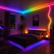 LED неон 10 м RGB IC гибкая неоновая лента USB 5V IP68 с управлением через приложение LED неон 10 м RGB IC гибкая неоновая лента USB 5V IP68 с управлением через приложение