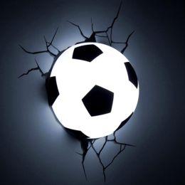 3D Ночник «Футбольный мяч»