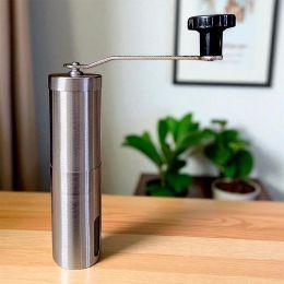 Кофемолка ручная с керамическими жерновами, 40 мл, нержавеющая сталь 304 Кофемолка ручная с керамическими жерновами, 40 мл, нержавеющая сталь 304