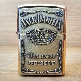 Запальничка Zippo 254BJD.428 Jack Daniel's Brass Emblem