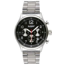 Часы Zippo 45001 CHRONOGRAPH BLACK Часы Zippo 45001 CHRONOGRAPH BLACK