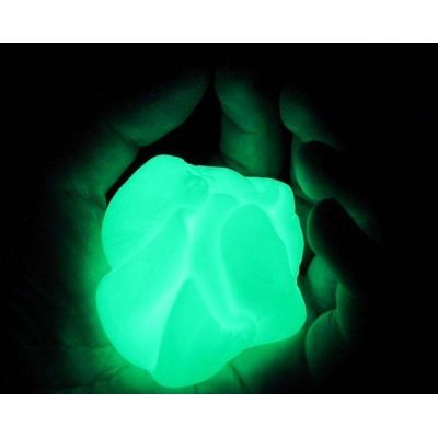 Жвачка для рук (Handgum) светящаяся в темноте (зеленый)